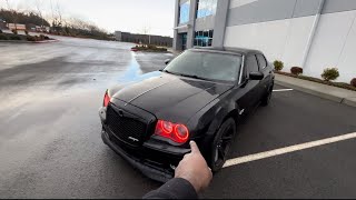 FINALLY REVEALING MY BLACKED OUT SCATPACK CHRYSLER SRT… [upl. by Aramaj]