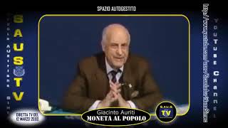 Giacinto Auriti Alta Maçonaria Bancária e o Colapso Demográfico [upl. by Adolphus]