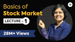 Basics of Stock Market For Beginners Lecture 1 By CA Rachana Phadke Ranade [upl. by Llerrej873]