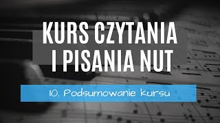 10 Podsumowanie i podziękowanie  Darmowy Kurs Czytania i Pisania Nut  Zakończenie kursu [upl. by Aieki223]