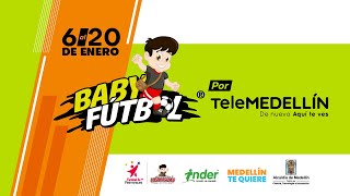 Genios FC vs Canadá Babyfútbol 2024 Telemedellín [upl. by Sladen]