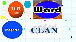 TOP 5 AGARIO CLANS [upl. by Rockwood]