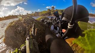 Terrifying Moments at Airsoft Game in Puerto Rico [upl. by Henson786]