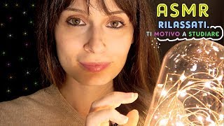 ASMR MOTIVAZIONALE 3 📚 Puoi farcela 💖 Whispering Lento e Sessione di TAPPING INTENSO [upl. by Conlin]