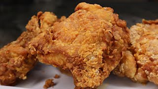 Crispy Fried Chicken Recipe New Method Its the Bomb [upl. by Ocnarf71]