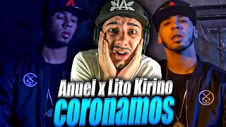 REACCION A Anuel  Coronamos Official Video ft Lito Kirino [upl. by Niledam]