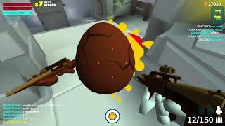 Playing Shell Shockers 🥚 In Crazygames Just for Sum Fun Also Read Description [upl. by Barthel204]