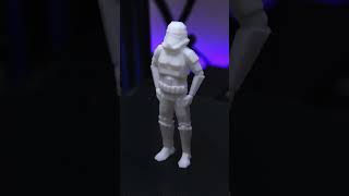 3D printed Star Wars Storm Trooper and Darth Vader time lapse [upl. by Cyrie]