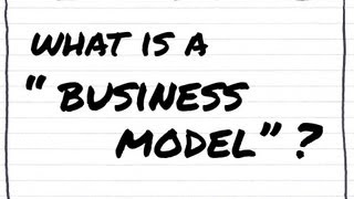 What is a quotBUSINESS MODELquot [upl. by Kurth]