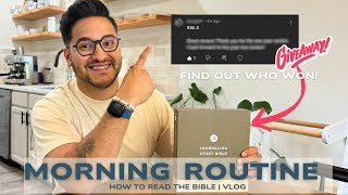 My morning routine and Bible time  Christian Vlog A Day In My Life [upl. by Celine]