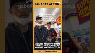 2 ormas pemuda pancasila modus beli rokok indomaret bayar pakai uang koin tapi gak boleh dihitung [upl. by Llenoil]