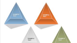 Tetrahedron PowerPoint Charts  Tetrahedron for presentation [upl. by Rednijar]