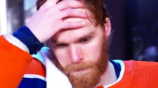 Connor McDavid Gets Choked Up in Post Game 4 Interview  Oilers vs Panthers Game 4 Stanley Cup Final [upl. by Brunhilde574]