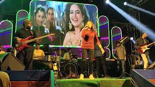 Sham hai dhuya dhuya mandira sarkar live Stage program মন্দিরা সরকার স্টেজ প্রোগ্রাম। [upl. by Anselmi598]