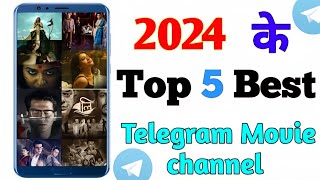 Top 5 best telegram movie Channel 2024 Telegram top 5 movie and web series channel Telegram Movie [upl. by Mihar]