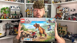 LEGO JURASSIC WORLD 76941  POŚCIG ZA KARNOTAUREM  RECENZJA [upl. by Harper]