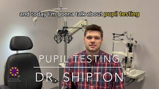 Pupillary Function Testing with Dr Shipton [upl. by Seiden]