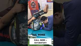 Tail bone Pain  Chiropractic Treatment in Delhi India  Dr Varun  Call  9313047251  delhi [upl. by Leveridge]