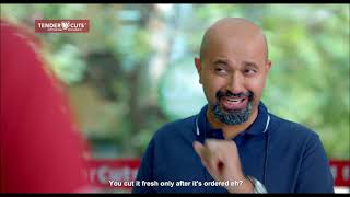 TenderCuts TVC  Mutton curry cut by the doubt master  Hindi  20 sec [upl. by Fried102]