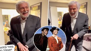 Dick Van Dyke channels his ‘Mary Poppins’ chimney sweep dance ahead of 98th birthday [upl. by Egor]