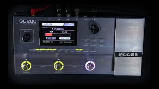 MOOER GE200 Tutorial Part  4 LOOPER and RHYTHM [upl. by Bunny47]