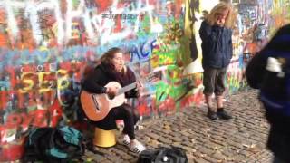 APPLETREE  Erykah Badu cover  John Lennon Wall [upl. by Langille]