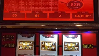 Amazing Multiple RED SCREEN Jackpot on 50 Bet Crazy Bill’s High Limit at Choctaw Casino [upl. by Patterson]