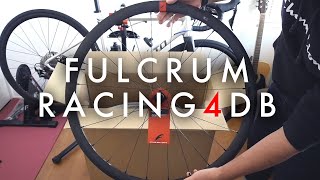 【新型】2022年モデルのフルクラム レーシング4DBを日本最速レビュー！！【Fulcrum Racing 4 Disc Brake Wheelset】 [upl. by Cosmo]