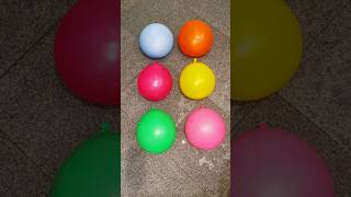 Pink Red Green Orange Yellow And Baby Blue Balloons Popping Reverse Videoballoon poppingballon [upl. by Atlante]