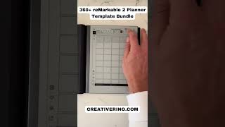 360 reMarkable 2 Planner Template Bundle remarkable2 remarkableplanner [upl. by Xonk800]