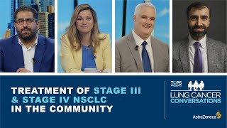 LCC Treatment of Stage III amp Stage IV NSCLC in the Community [upl. by Ahsiat]