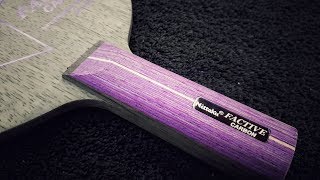 TT Nittaku Factive Carbon  Purple wood [upl. by Tarra]