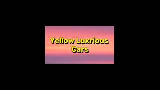 Yellow Luxrious Cars  Trendify [upl. by Electra370]