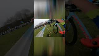 Lithuanian biggest CX race Small crash [upl. by Horacio335]