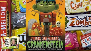 Trick Or Treat Crankenstein  Halloween kids read aloud book [upl. by Syman574]