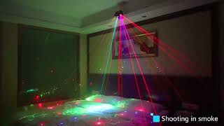 Laser Party Light 9 Eyes LED Stage Lighting LED Strobe Light [upl. by Sousa]