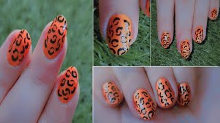 easy nail art home for bignners nail art at home with nail polish [upl. by Claudie449]