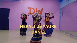 NEPALI JHYAURE DANCE BY NOWA [upl. by Jariah]