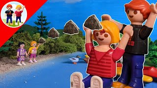 Playmobil Familie Sommer  ZELTEN mit böser Überraschung  Kinder Film Serie  deutsch [upl. by Zilvia]