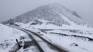 Snowing in Carding Mill Valley Church Stretton Shropshire [upl. by Anesor]