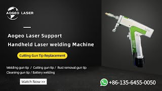 Cutting Gun Tip ReplacementAOGEO LASER [upl. by Brookner]