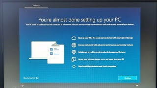 Windows 10 muncul notif Yourre Almost Done Setting Up Your PC [upl. by Soilisav]