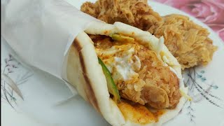 Zinger Shawarma Recipe by Lively Cooking [upl. by Gierc543]