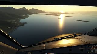 MSFS2020  Hi Fly Airbus A340300 Dusk Landing into Hong Kong [upl. by Semyaj266]