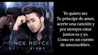 Prince Royce Tu Principe letra [upl. by Su]