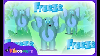 ANIMAL FREEZE DANCE  The Kiboomers PRESCHOOL SONGS amp NURSERY RHYMESGAME shorts kidssongs [upl. by Ecile]