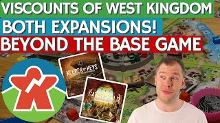 Viscounts of the West Kingdom  Both Expansions Reviewed  Beyond The Base Game [upl. by Wayland]