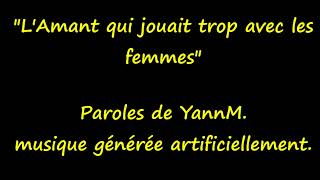 PAUSE BLUES  quotLAmant qui jouait trop avec les femmesquot de YannM [upl. by Miculek]