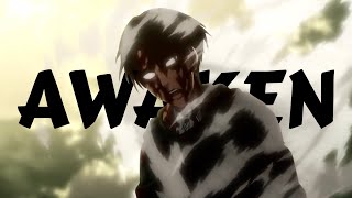 LEVI VS BEAST TITAN 「 AMV 」 Awaken [upl. by Adnana859]