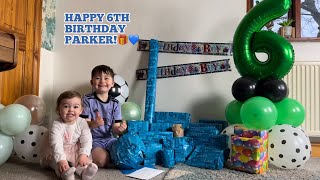 HAPPY 6th BIRTHDAY PARKER🎉🎁💙 [upl. by Ailuig]